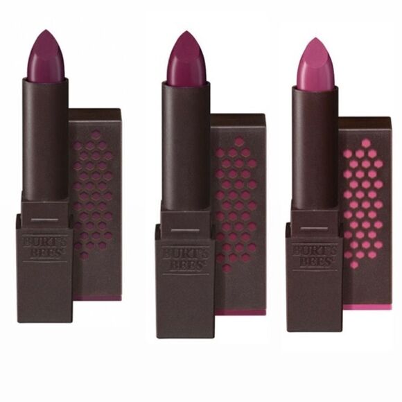 Burt’s Bee Satin Lipstick Set - Picture 1 of 14